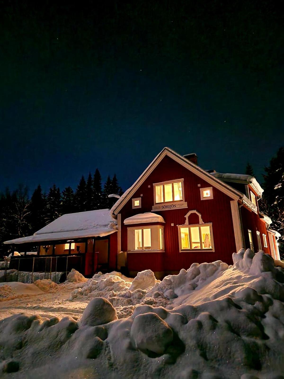 Sörsjön Stationshuset Dalarna Apartments מראה חיצוני תמונה